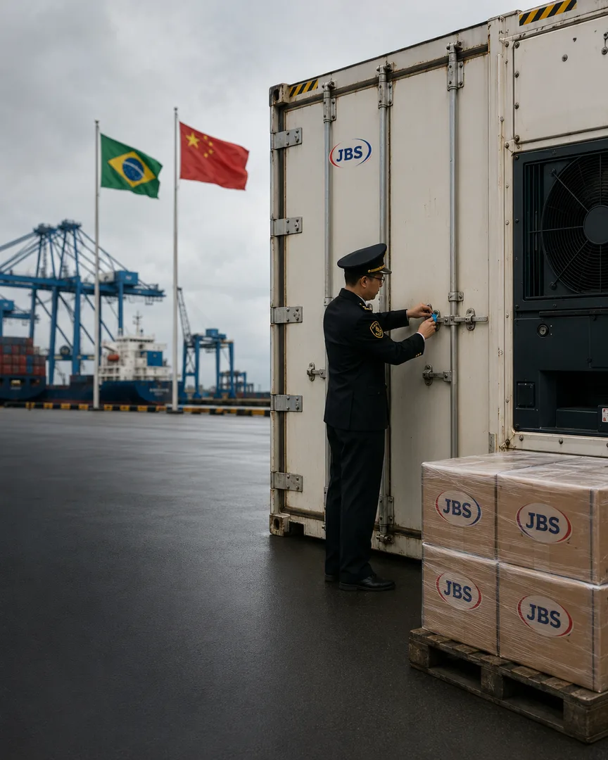 China embarga importação de carne bovina de planta da JBS em RO