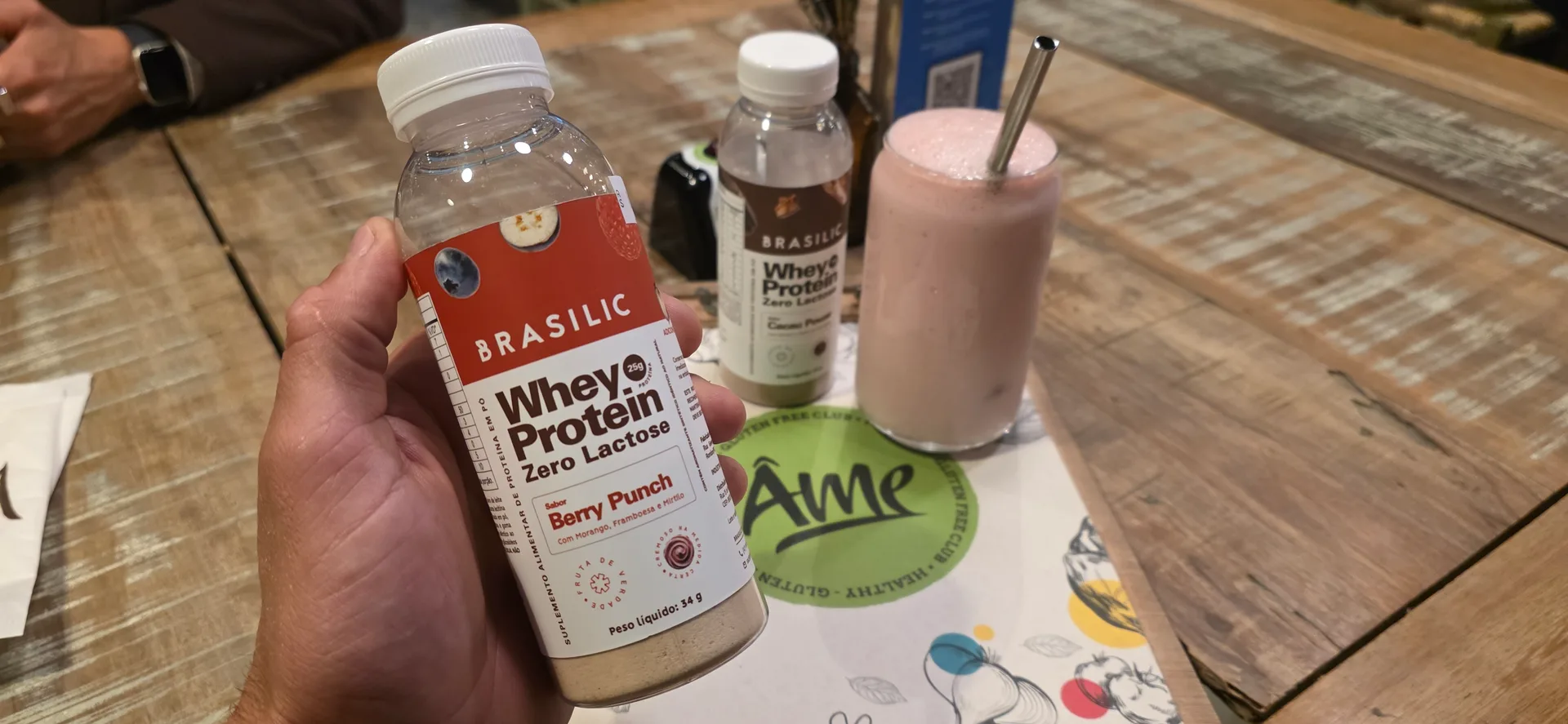 Mais do que um produto: AME e Brasilic criam nova experiência com whey proteico
