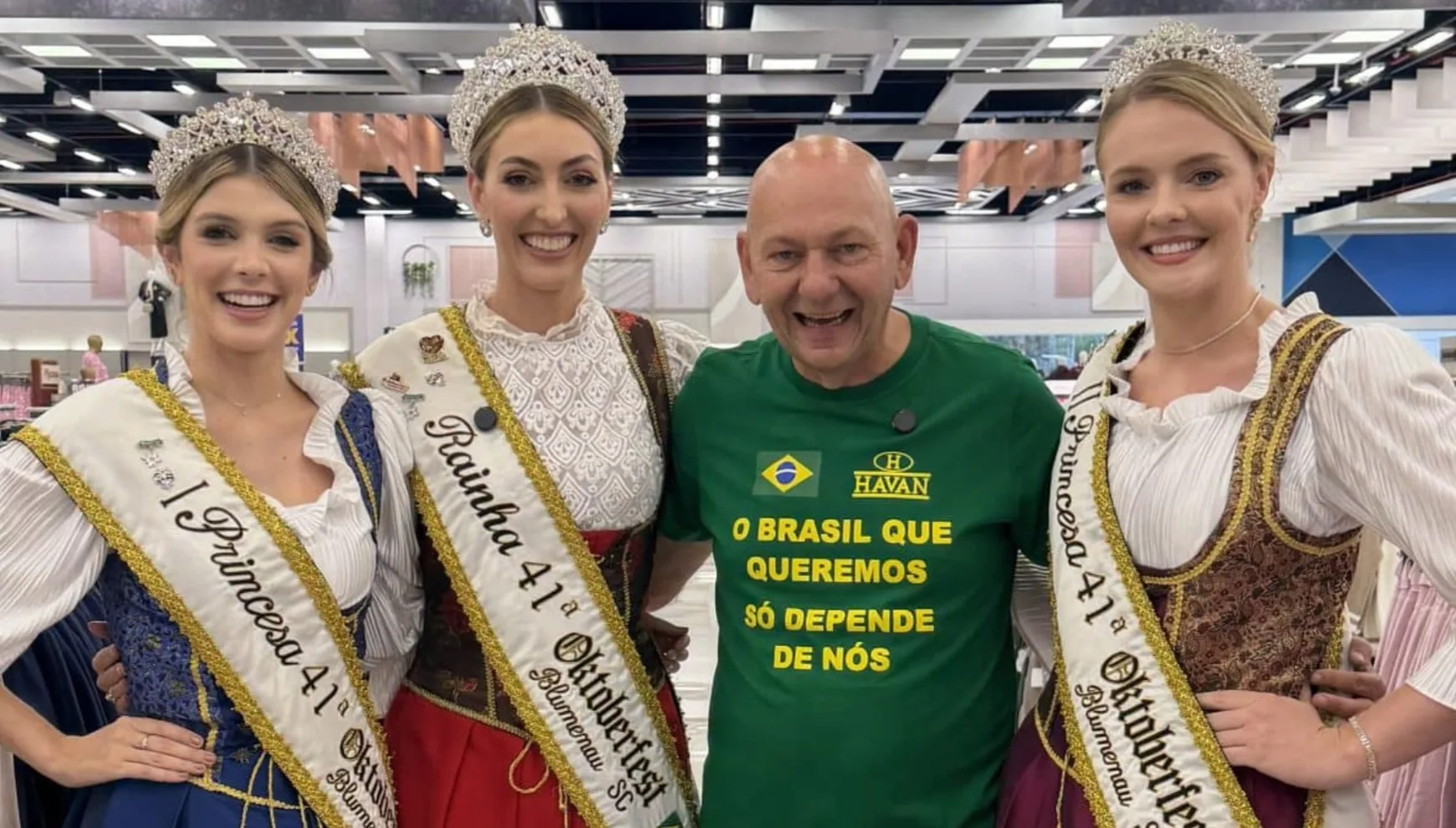 Havan patrocina Oktoberfest Blumenau 2026 pelo quarto ano seguido