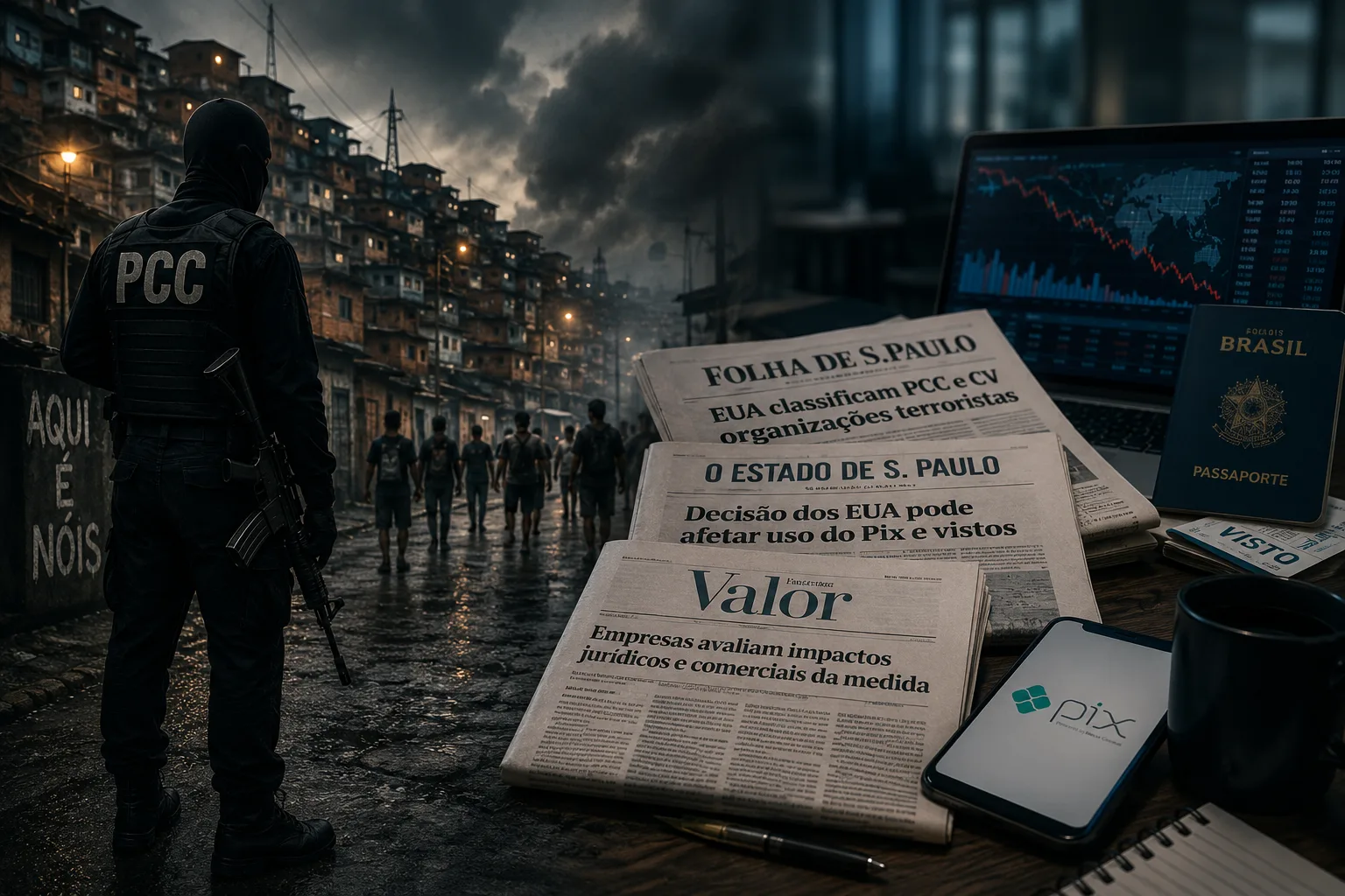 A imprensa que chora pelo PCC e esquece quem vive sob ele