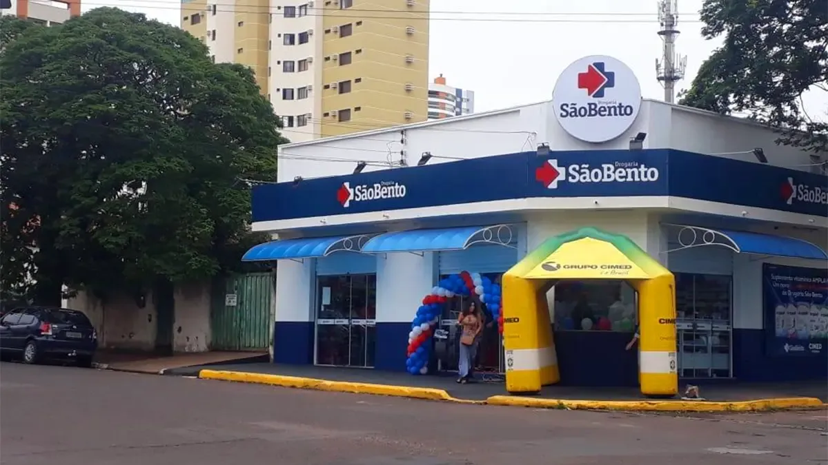 Falência da Drogaria São Bento é decretada pela Justiça
