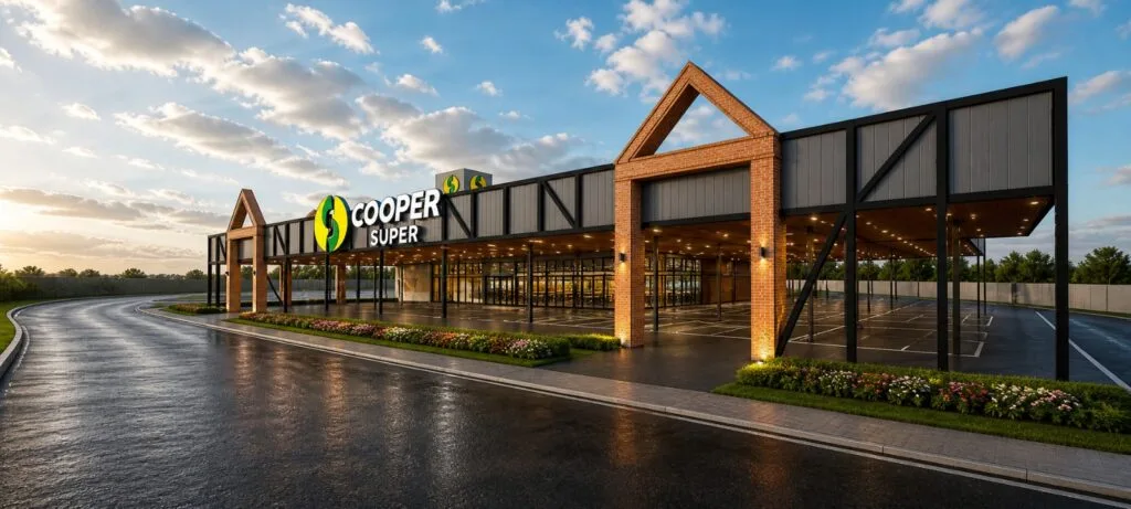 Cooper inaugura loja em Pomerode com fachada enxaimel