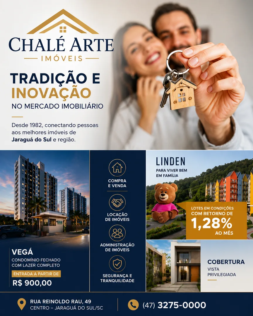 Chalé Arte Imóveis: Tradição e Inovação