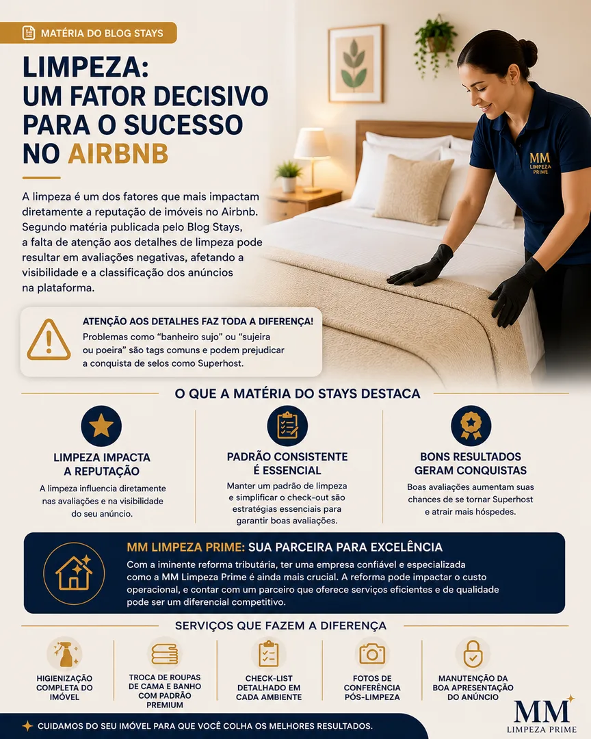MM Limpeza Prime: Excelência em Limpeza para Airbnb