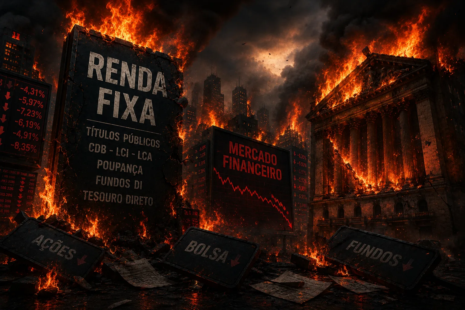 A próxima crise pode não ser da Bolsa. Pode ser da ilusão da renda fixa.
