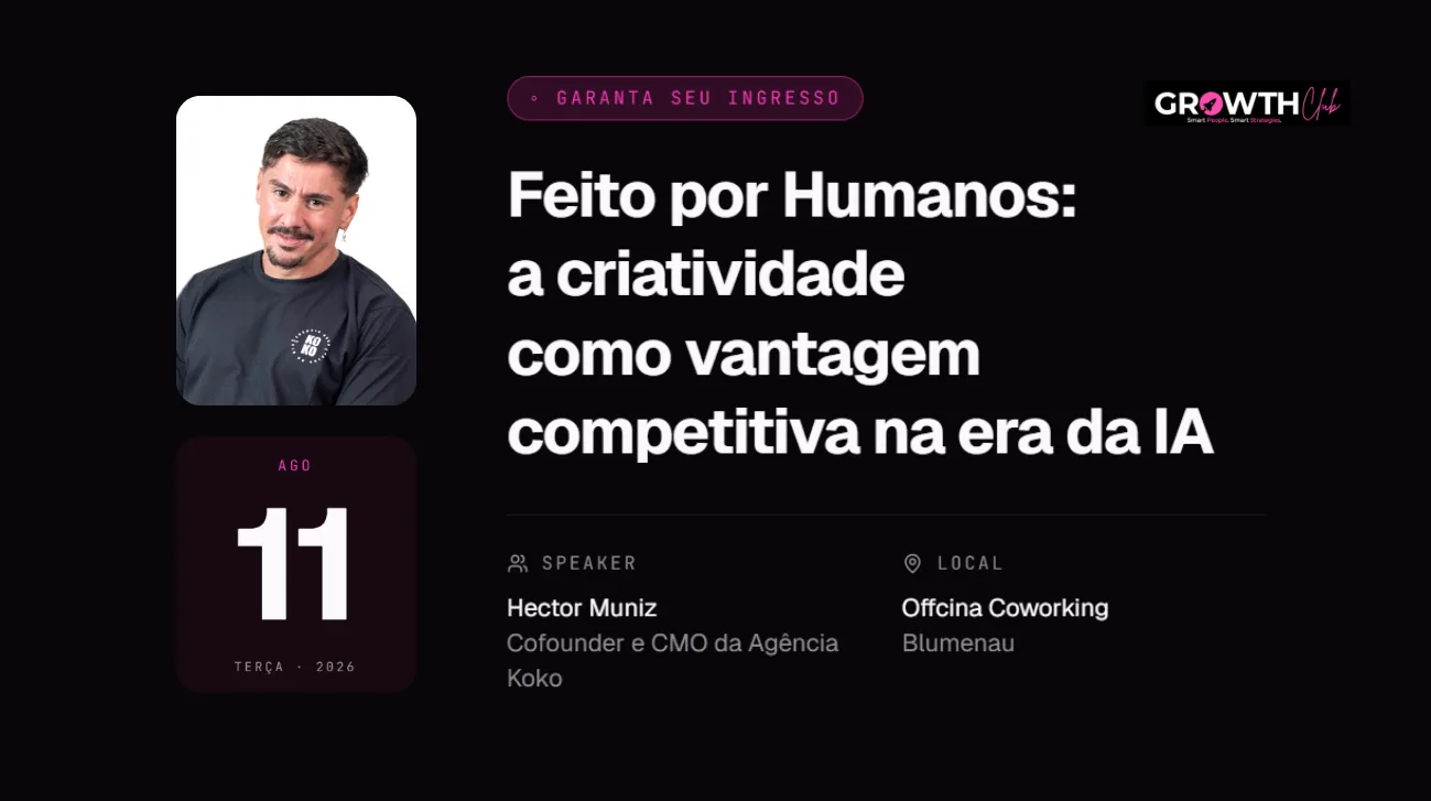 Referência em marketing, Hector Muniz confirma palestra sobre criatividade e IA