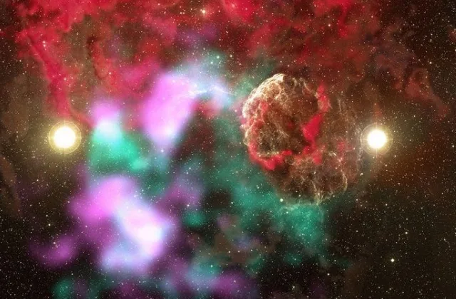 Explosão de estrelas gigantes gera nebulosas impressionantes