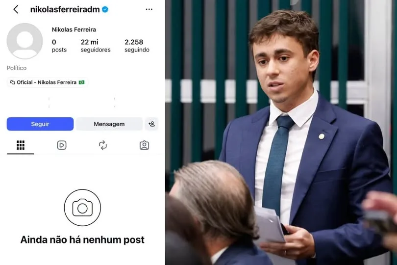 Ele apagou o feed inteiro e ganhou 16 milhões de views