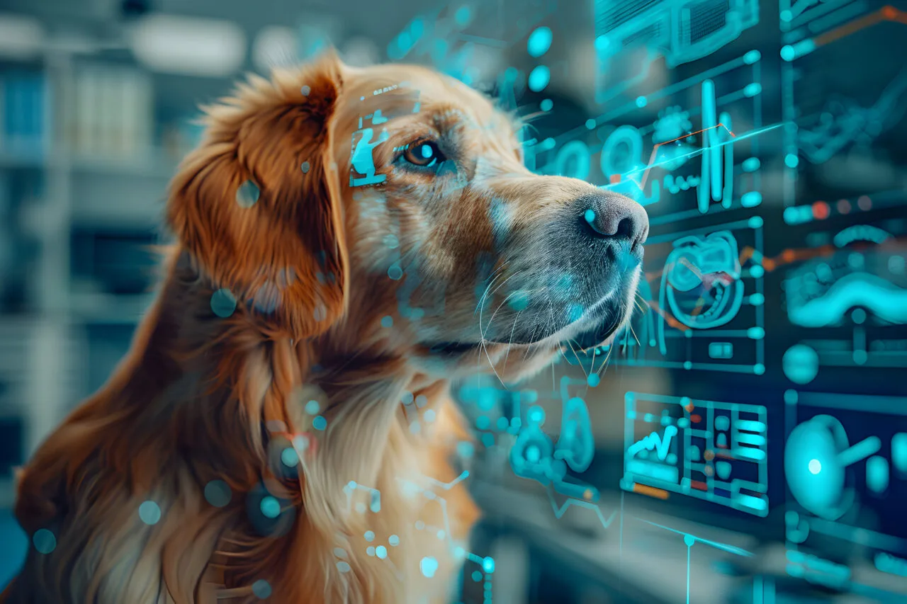Cães treinados para detectar câncer pelo olfato