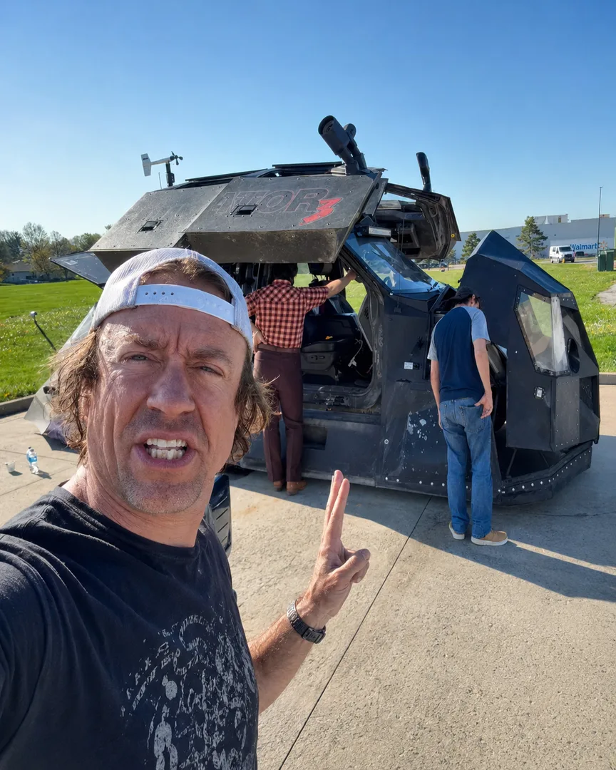 Caçador de tornados Reed Timmer vem ao Sul do Brasil