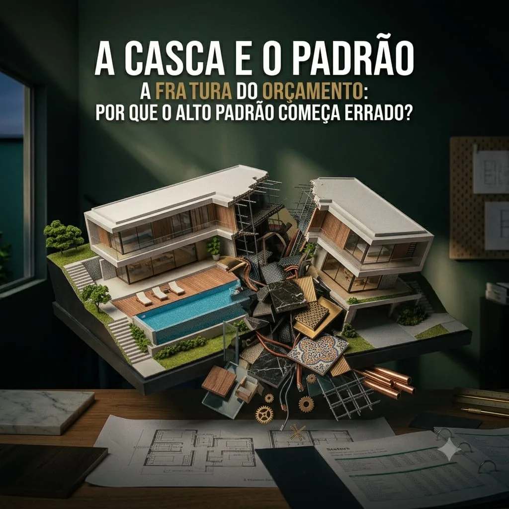 A Casca e o Alto Padrão: Quando o orçamento estoura ?