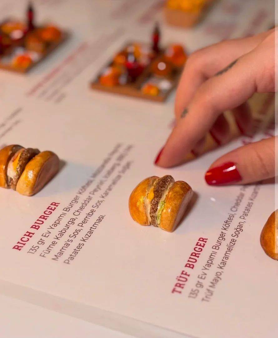 Menus em miniatura viram tendência na Turquia