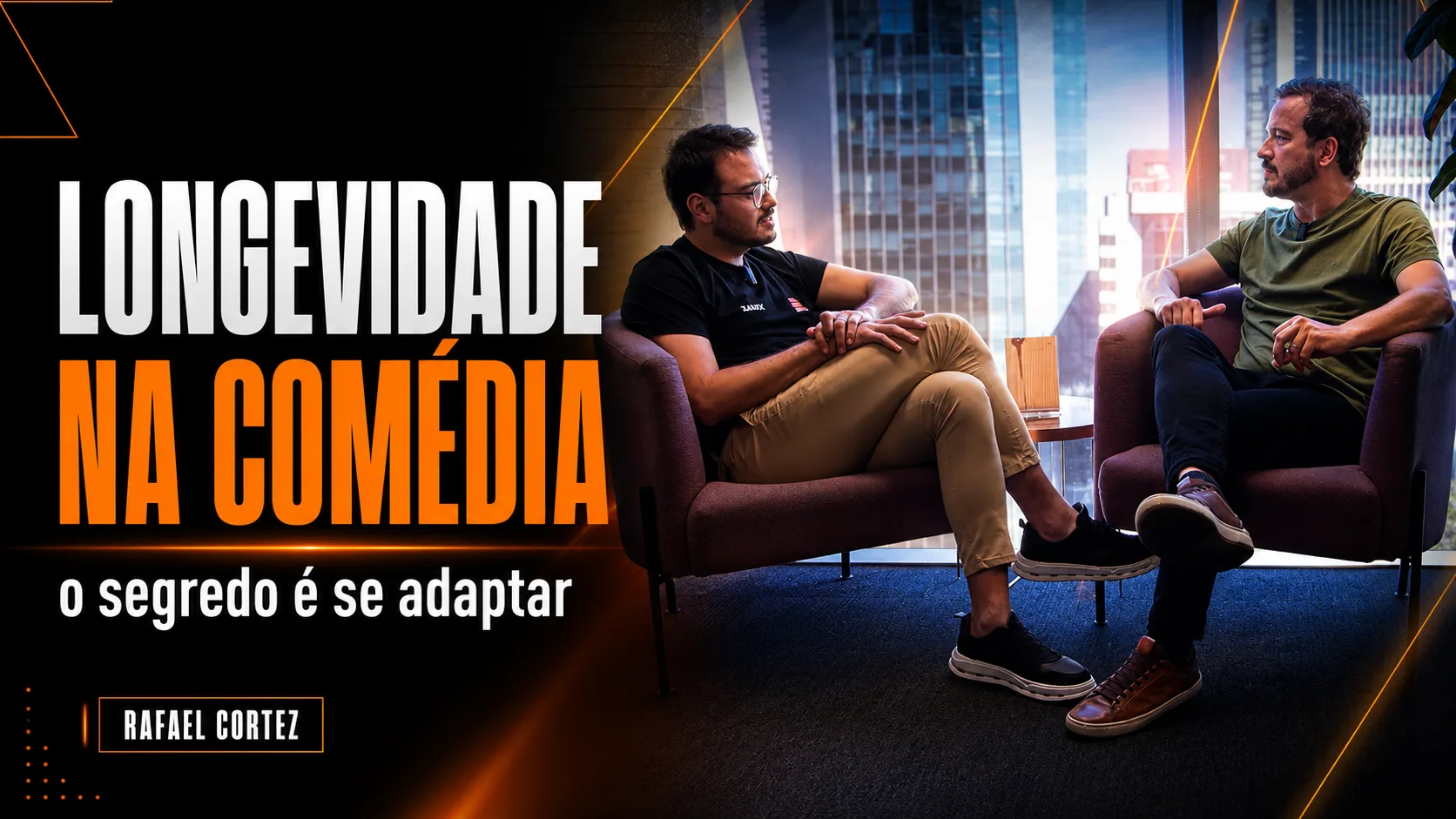 Rafael Cortez analisa o futuro da comédia e do stand-up