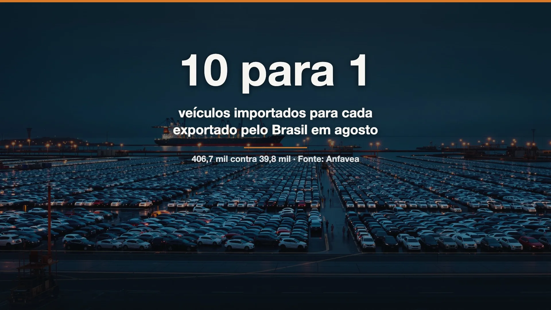 Produção recorde. Dois terços vieram de kit importado.