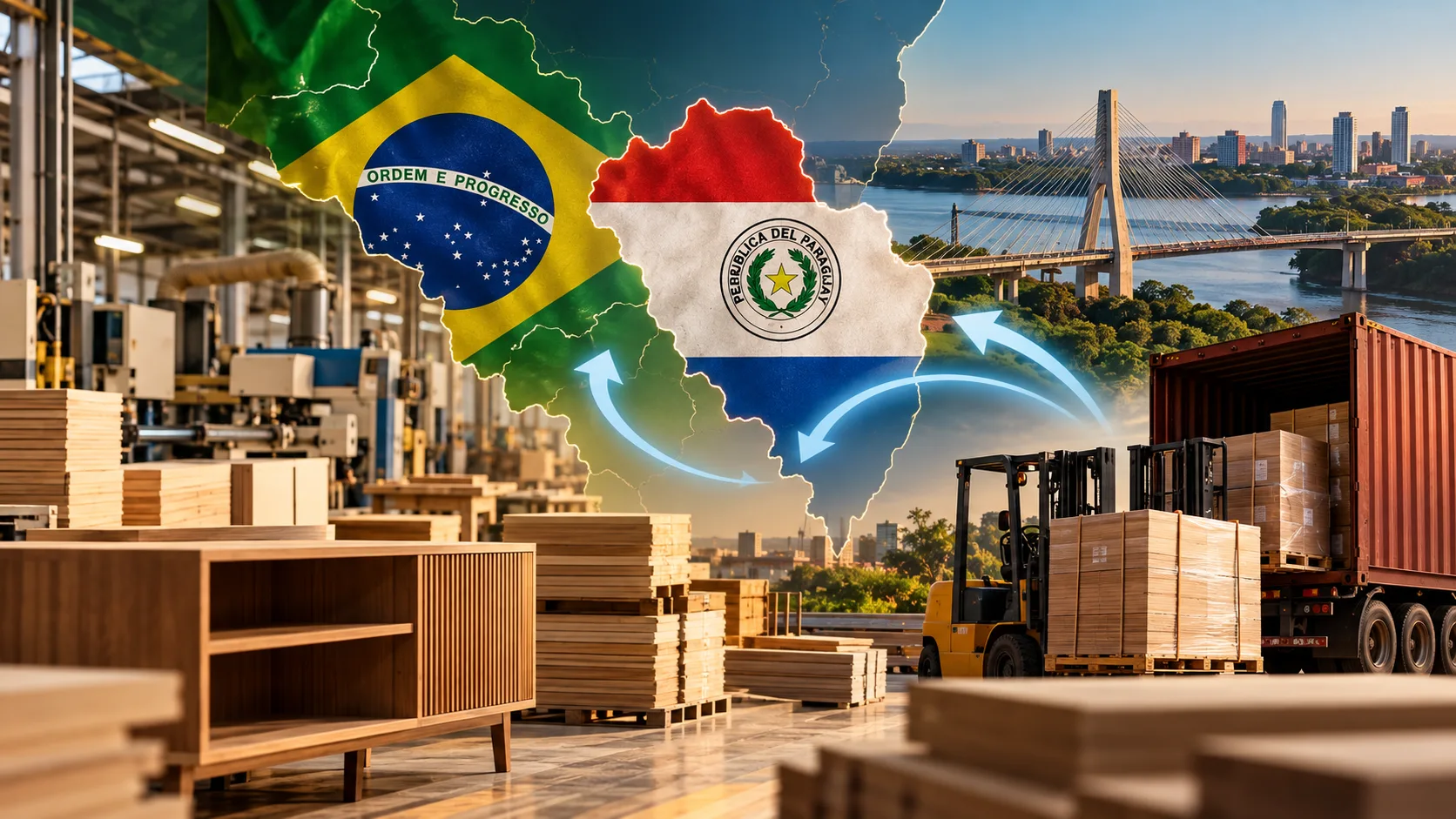 Indústria moveleira brasileira mira o Paraguai