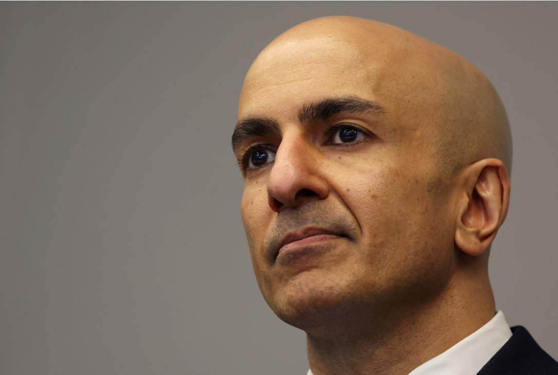 Kashkari, do Fed, diz ser cedo para cortar juros, apesar da inflação persistente