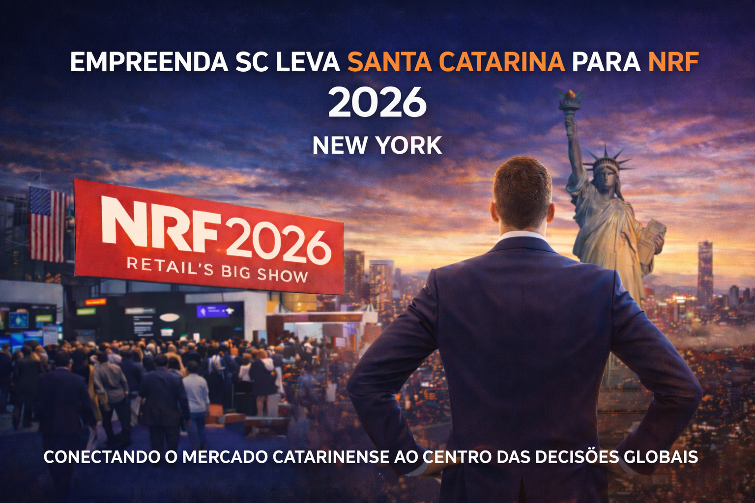 Empreenda SC leva Santa Catarina à maior feira de varejo do mundo, em Nova York