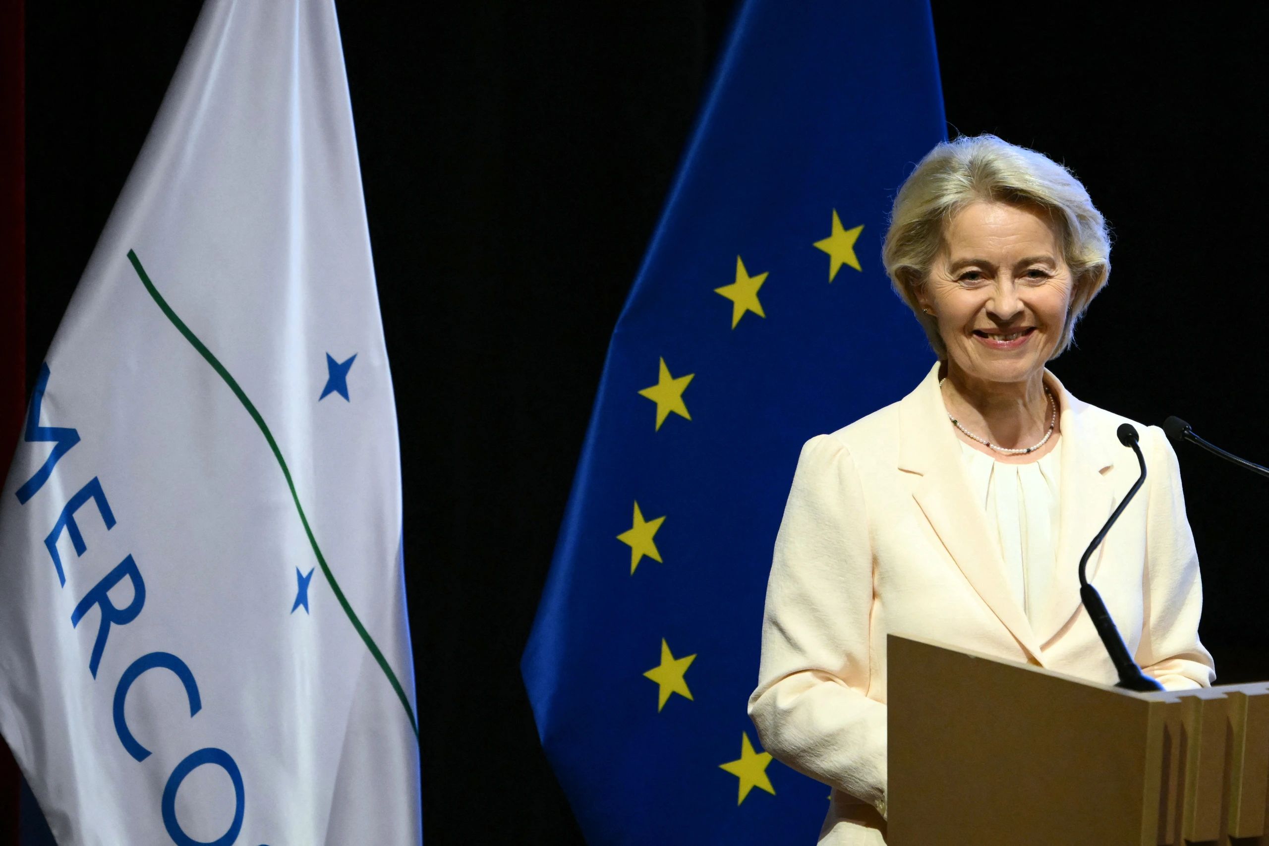 Ursula von der Leyen celebra acordo UE-Mercosul em publicação no X