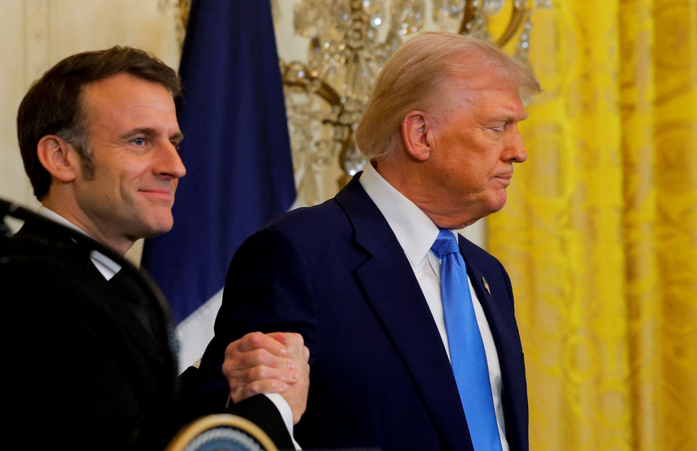 Trump publica mensagens de Macron sobre Groenlândia e G7
