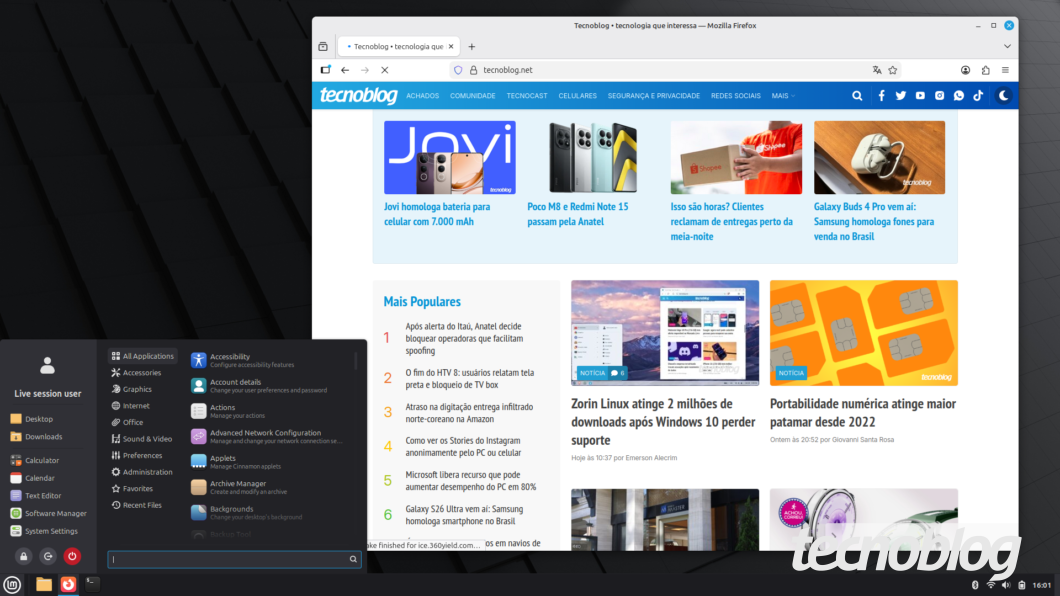 Linux Mint 22.3 'Zena' é lançado: Novidades e melhorias