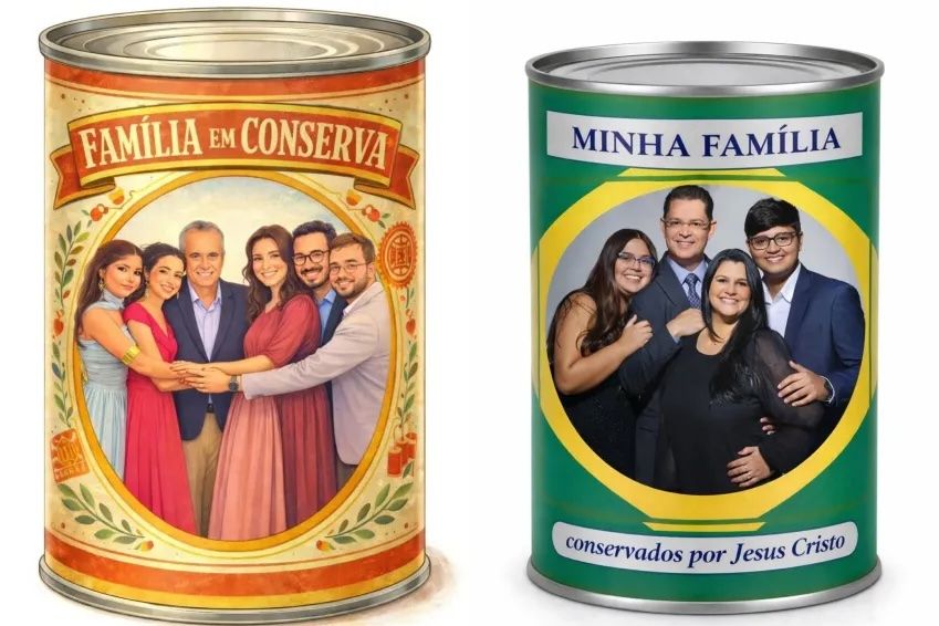 Oposição divulga imagens de famílias em latas de conserva após desfile em homenagem a Lula