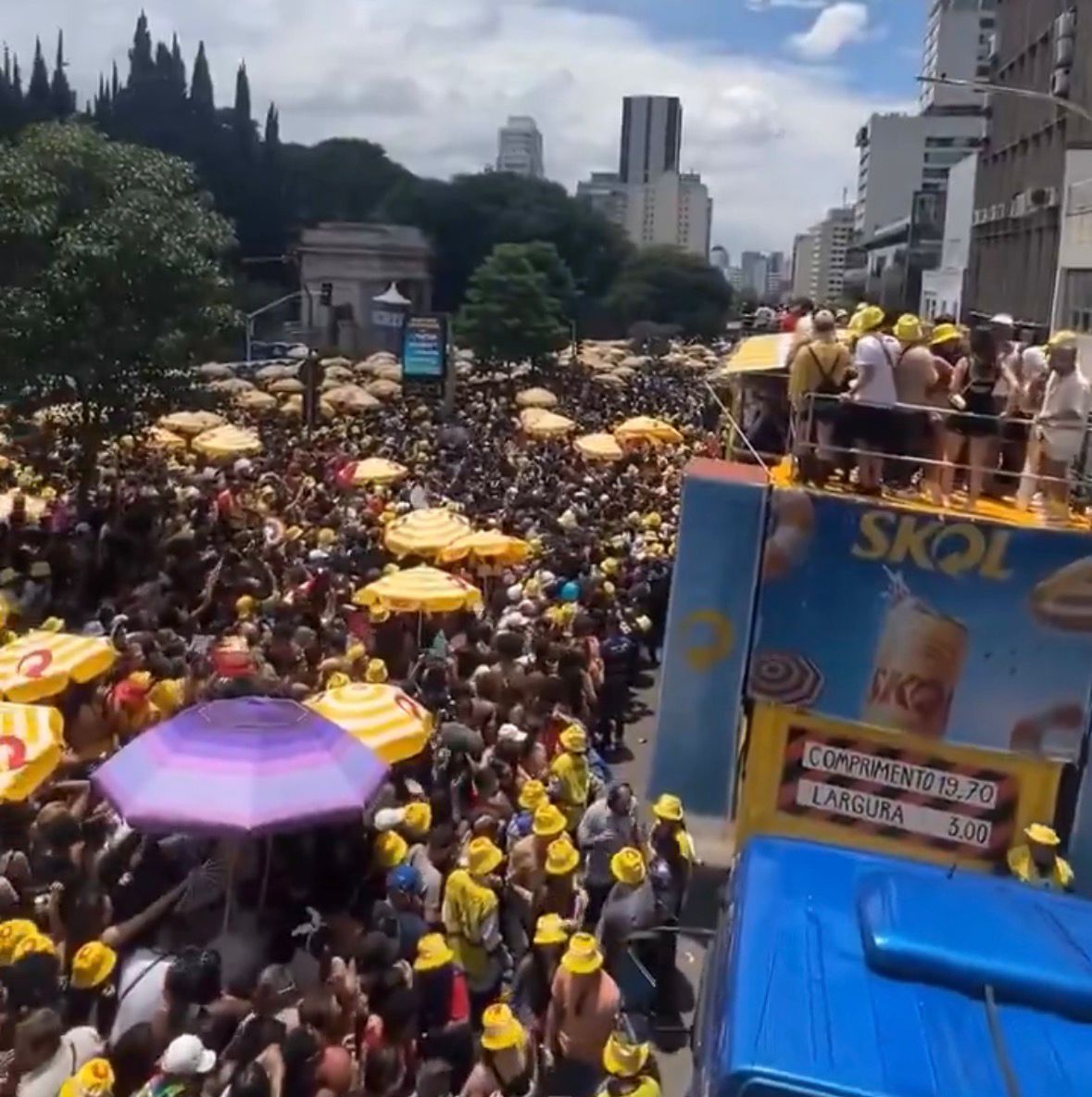 SP: Bloqueios em vias para o pré-carnaval neste domingo (8)