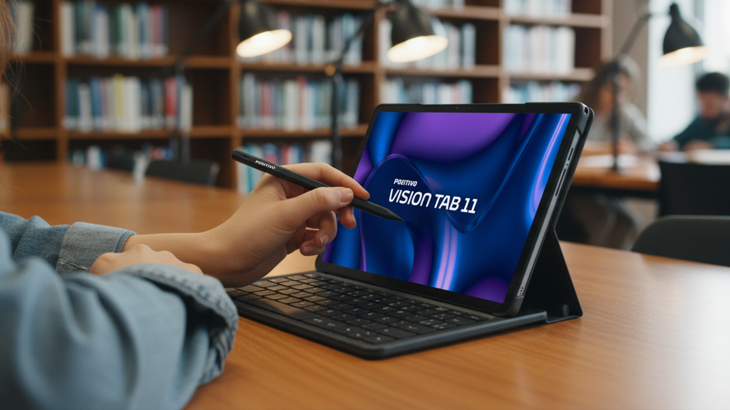 Positivo lança tablet Vision Tab 11 com tela de 10,9 polegadas, 4G e caneta digital