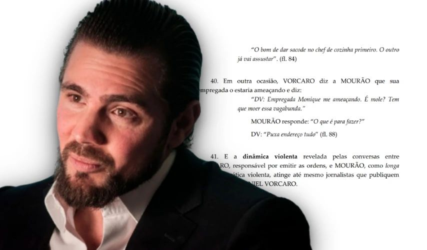 Vorcaro ordenou a sicário rastrear e intimidar ex-funcionária, revela decisão