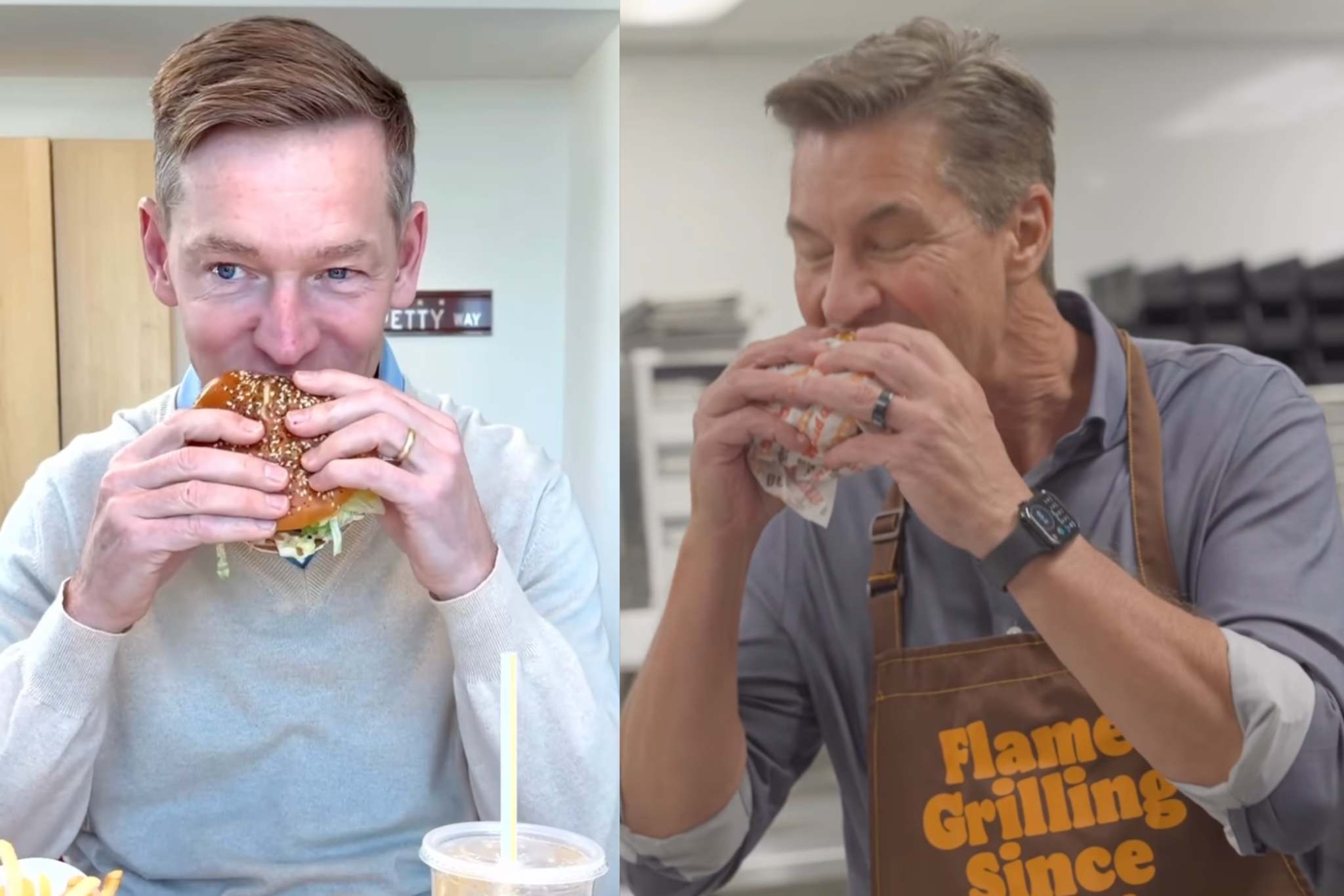 Vídeo do CEO do McDonald's sobre novo sanduíche vira meme e atrai rivais